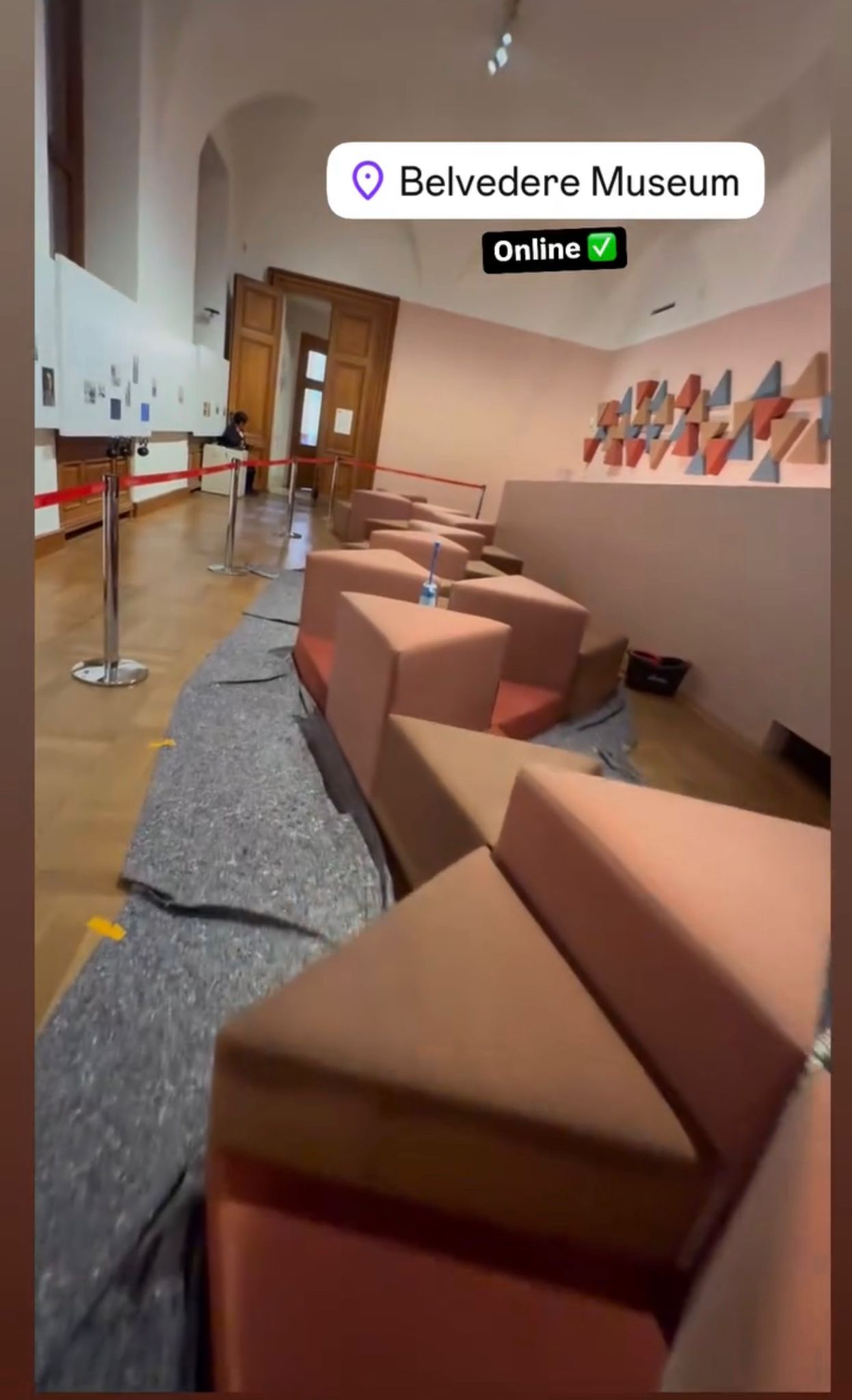 Gewerbliche Polsterreinigung Belvedere Museum Wien