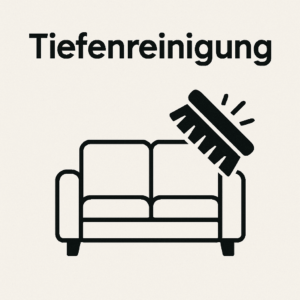Tiefenreinigung – Sprühextraktion Sofa Wien